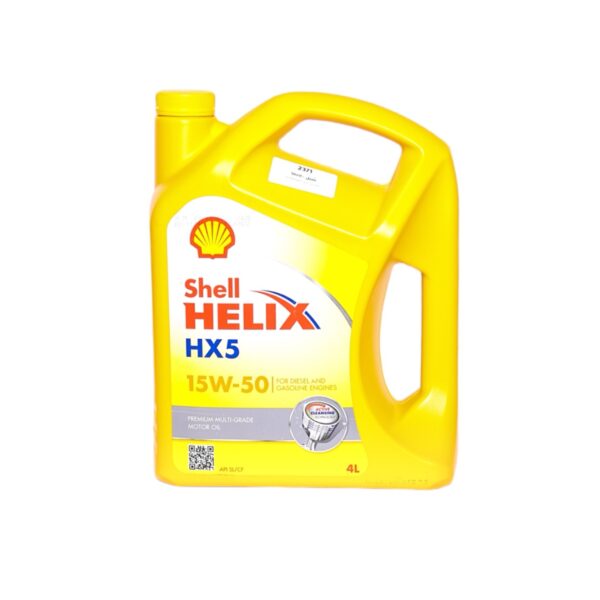 شيل - Shell  
شيل اصفر 5000كم 4 لتر HX5 API SL/CF 15W50